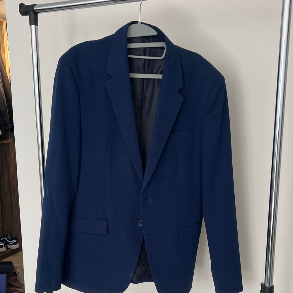 Zara Men's Deep Blue Sport Coat